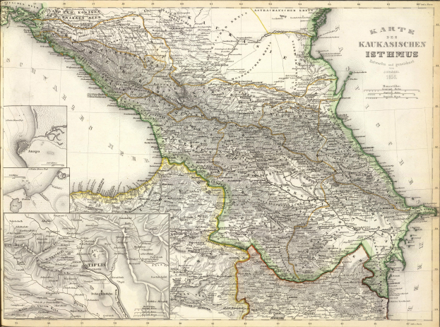 Eine alte Landkarte des Königreichs Iran aus dem Jahr 1856, gerahmt und zeigt die Provinzen Irans und Iraks.
