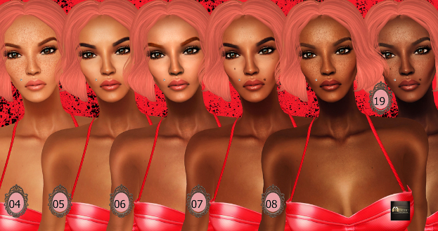 Eine animierte Abbildung von mehreren identischen Frauen, die nebeneinander stehen, mit Zahlen von 04 bis 08 und 19, die auf ihren Gesichtern erscheinen und verschwinden.