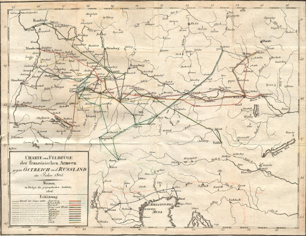 Alte Deutschlandkarte mit schwarzem Rand, detaillierten Straßen und Autobahnen, mit Textanmerkungen.