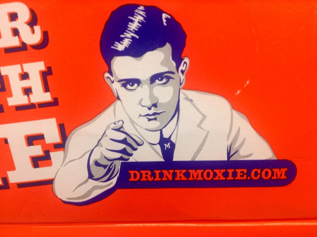 Ein Plakat mit einem Bild einer Person und Text.