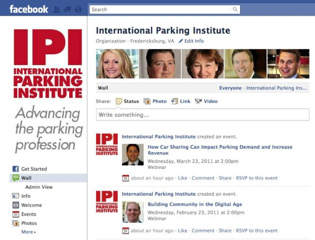 Screenshot einer Facebook-Seite mit sechs Profilbildern von Männern und Frauen oben und Textinhalt einschließlich Zitaten auf der linken Seite.